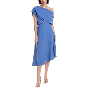 Estellina Womens Midi Dress, Blue